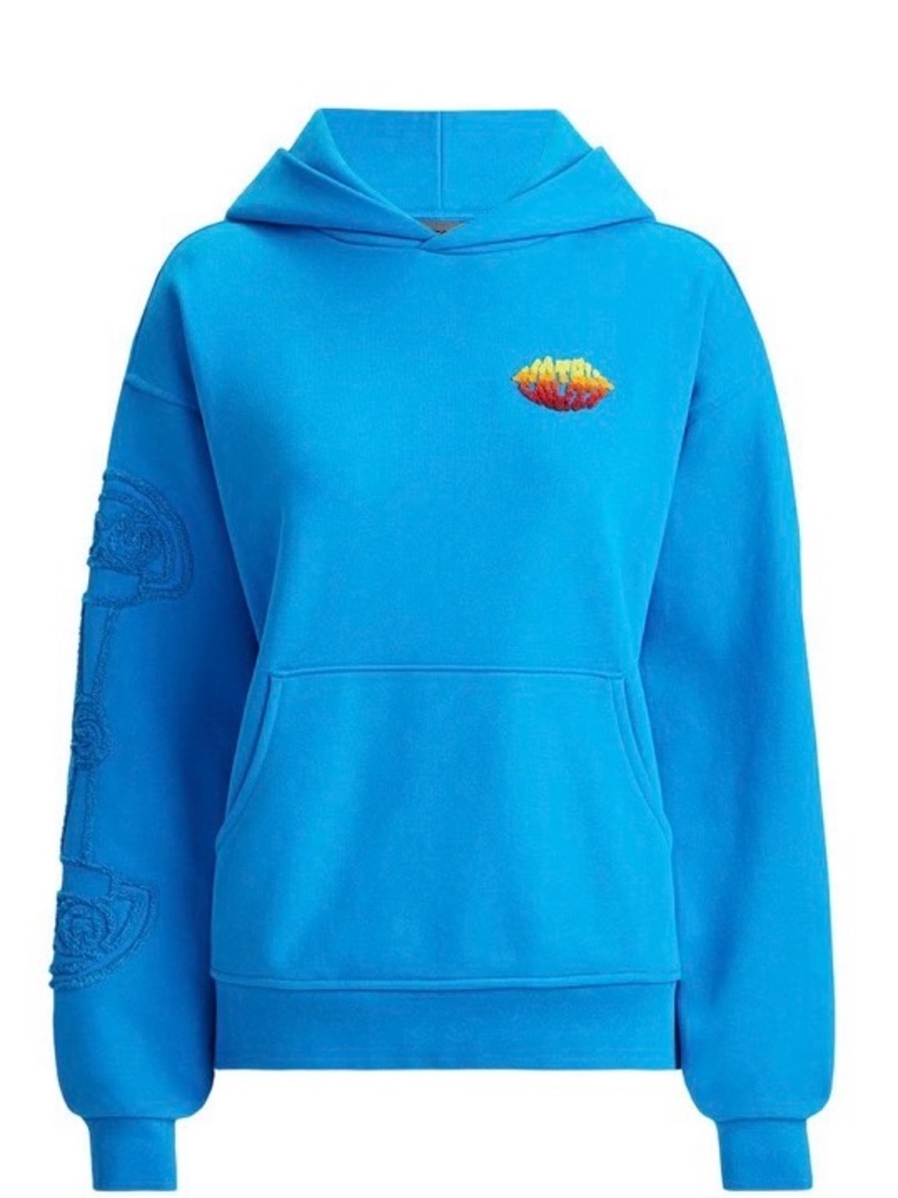 Women’s G/Fore Mother Golfer French Terry Hoodie Bright Blue Size Small